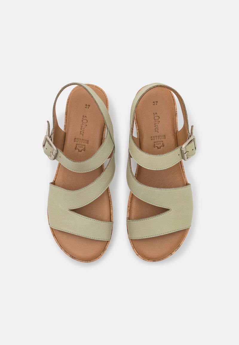 Damen Riemchensandalen | s.Oliver Riemensandalette pistachio/hellgrün - SR32517 Damen Riemchensandalen | s.Oliver Riemensandalette pistachio/hellgrün - SR32517