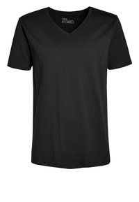 V-NECK  - Basic póló - black