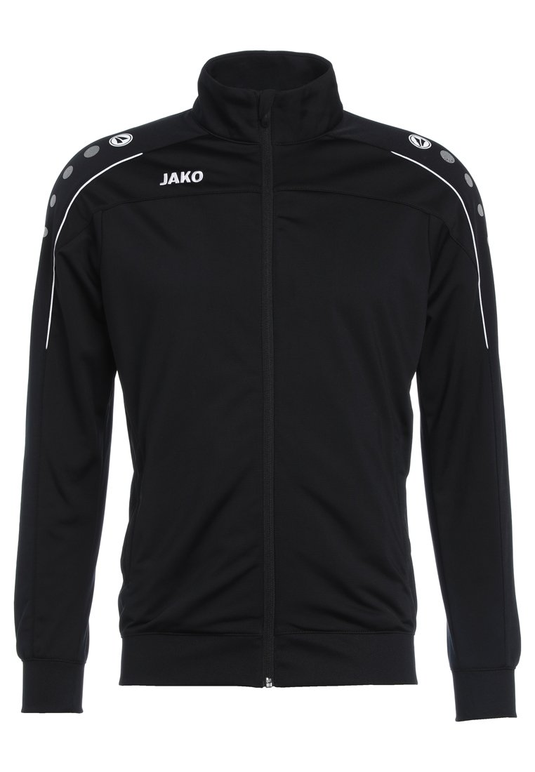 JAKO - Klassiek Trainingsjack, Uniseks-Volwassene, Zwart, S