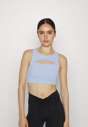 SMOOTHING CUT OUT VESTLETTE - Top - iced sky