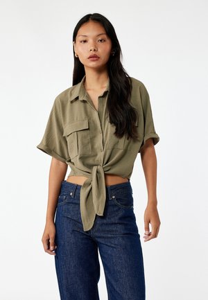Blus - khaki
