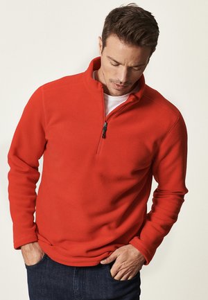 STANDARD FIT - Fleece trui - red