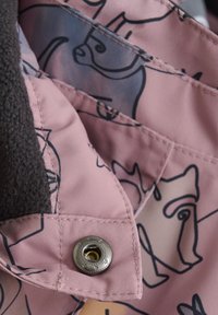 Color Kids COVERALL- ALL OVER - Regnoverall - woodrose