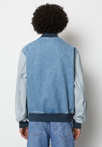 Marc O'Polo DENIM SNAP BUTTON PLACKET - Bomberjacks - multi vintage mid blue