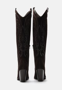 Zign Cowboy- / Bikerboots - dark brown