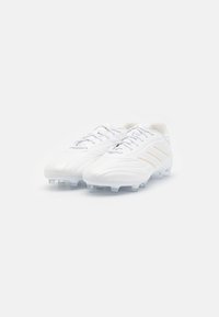 adidas Performance COPA PURE 2.0 LEAGUE FIRM GROUND - Scarpe da calcio per terreni duri - footwear white/gold metallic