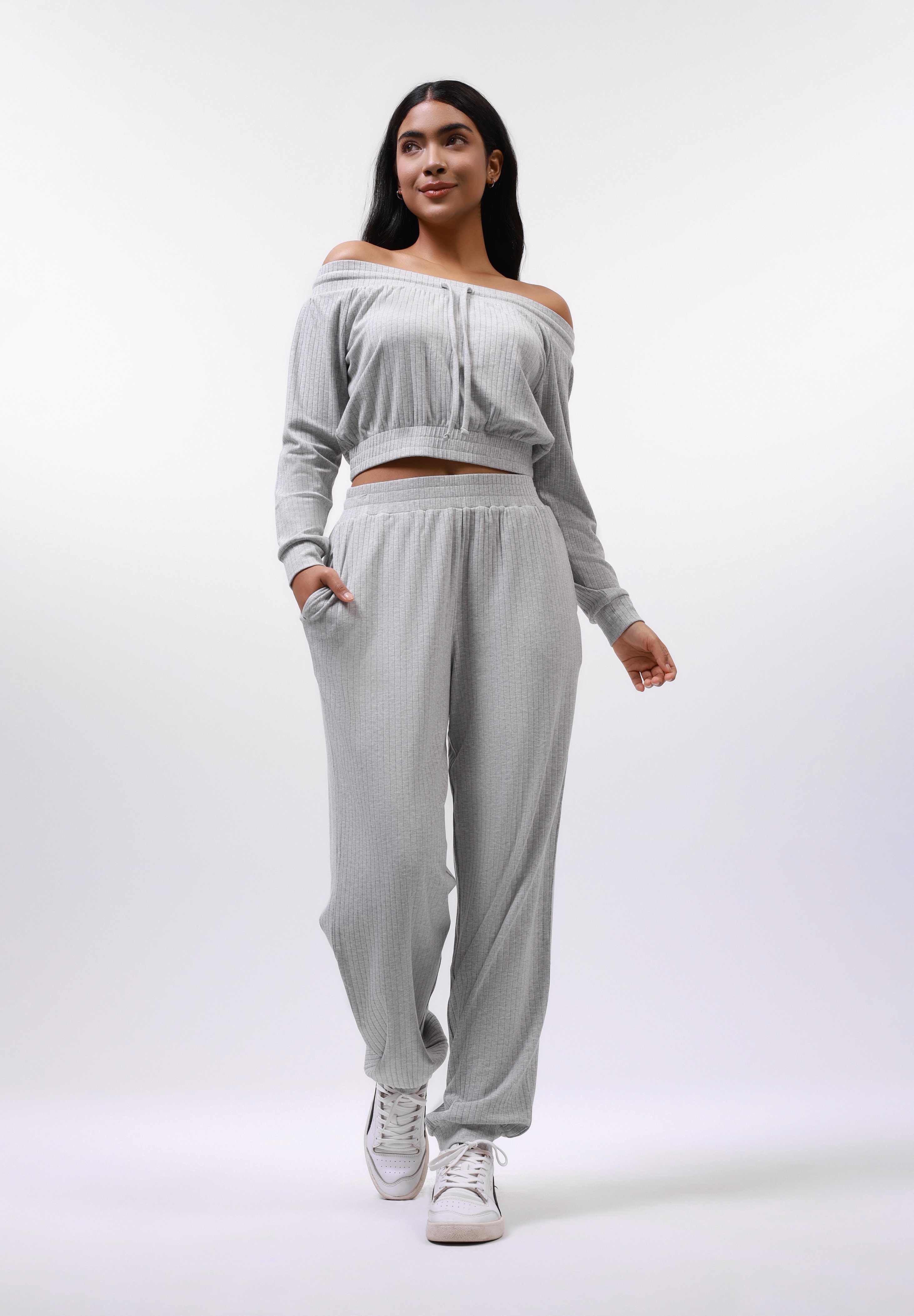 Even&Odd SET - Dres/szary - Zalando.pl