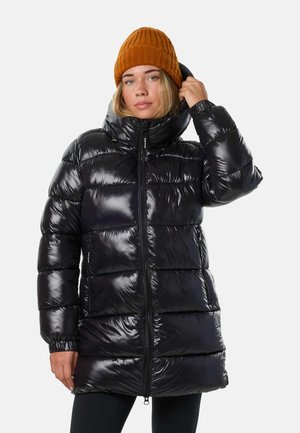 Denim Factory, TOKYO PUFFY LONG COAT W - Wintermantel - black shiny