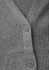 Cecil MIT STRUKTUR - Strickjacke - grau