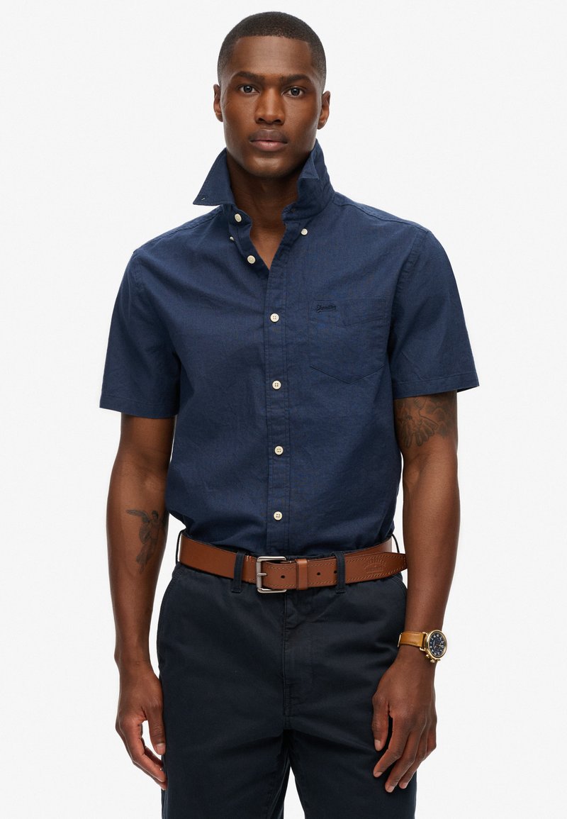 Superdry & Co SHORT SLEEVE - Camisa - ink navy