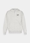 SMALL LOGO COMFORT FULL-ZIP HOODIE - Sweat zippé - light gray heather