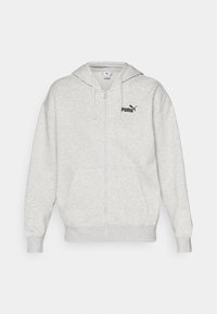 SMALL LOGO COMFORT FULL-ZIP HOODIE - Sweat zippé - light gray heather