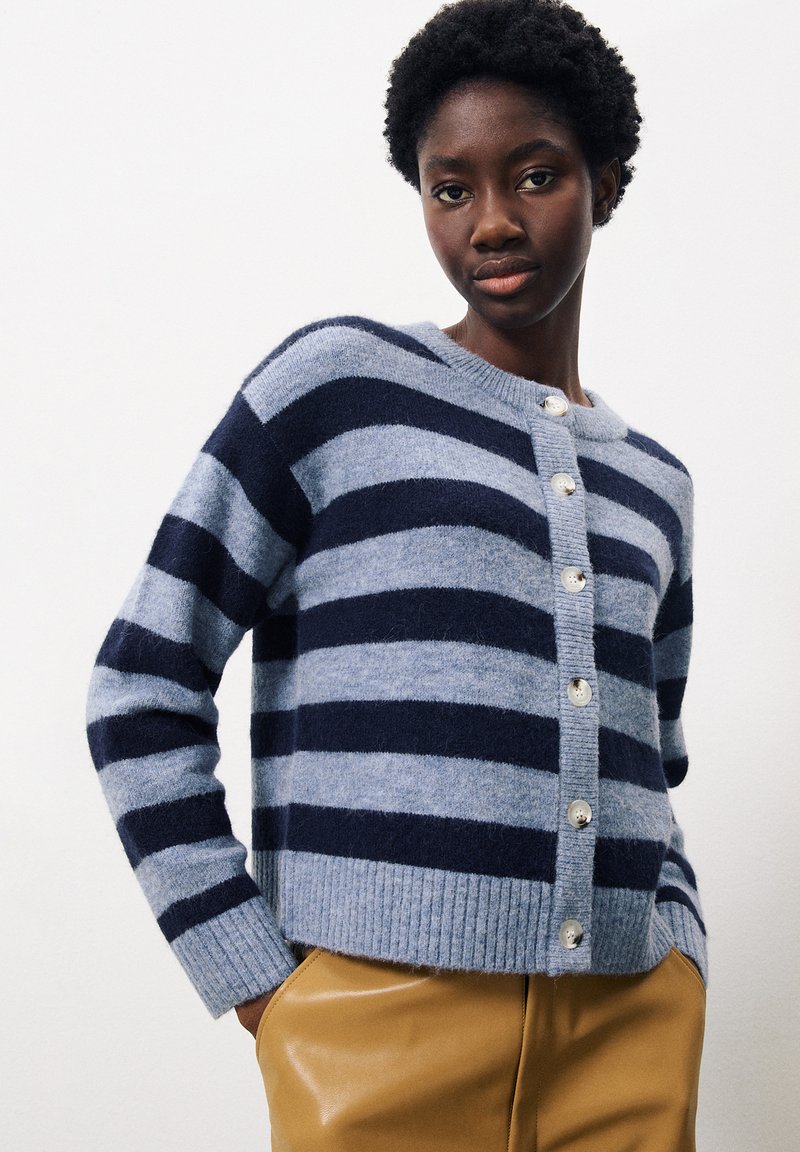 FRNCH MEGANE - Gilet - bleu jean