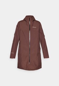 ASHBERRY - Waterproof jacket - cedar brown