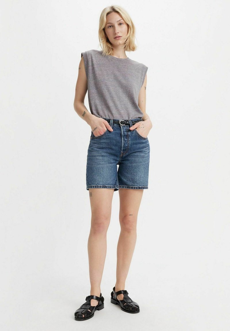 Levi’s® Jeansshort blauw denim/bluedenim