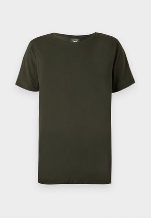 Lee, SHAPED TEE - T-Shirt basic - olive night