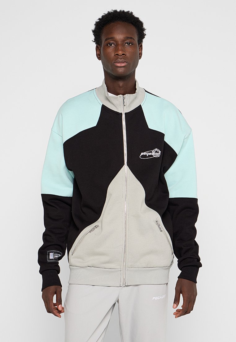 Pegador Sweater met rits zwart