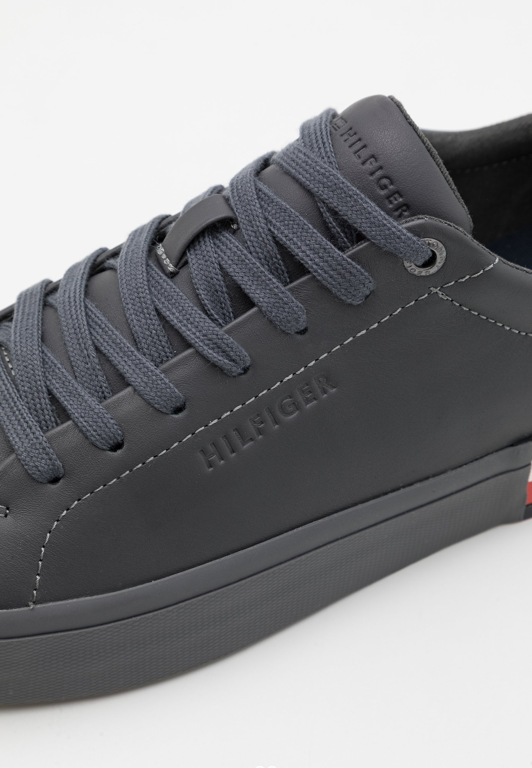 Tommy Hilfiger MODERN CORPORATE - Trainers - dark ash/black - Zalando.de