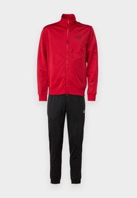 Não selecionado, red/black