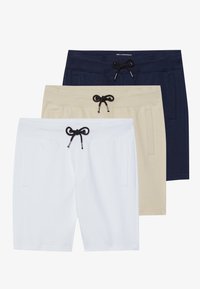 Unausgewählt, dark blue/tan/white