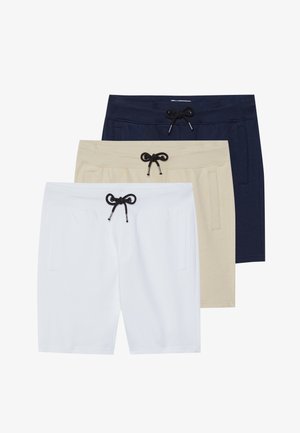 3 PACK - Short - dark blue/tan/white