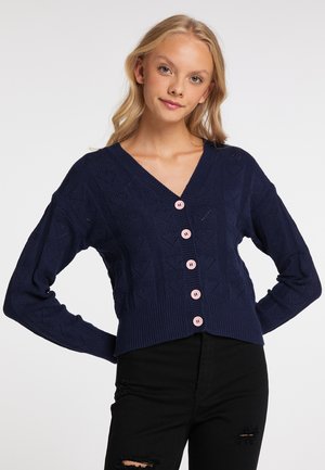 myMo, Strickjacke - marine