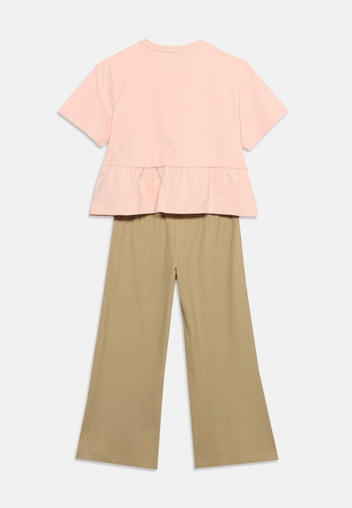 adidas SEASONALS RUFFLES LITTLE GIRLS KIDS SET - Trousers - blush pink/white — photo 5