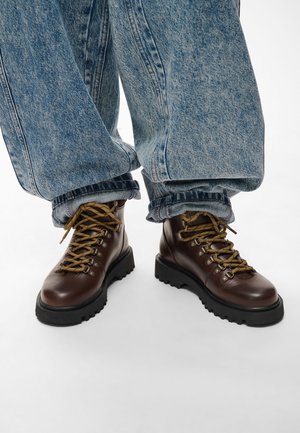 Gestuz HIKMA  - Snørestøvler - dark brown