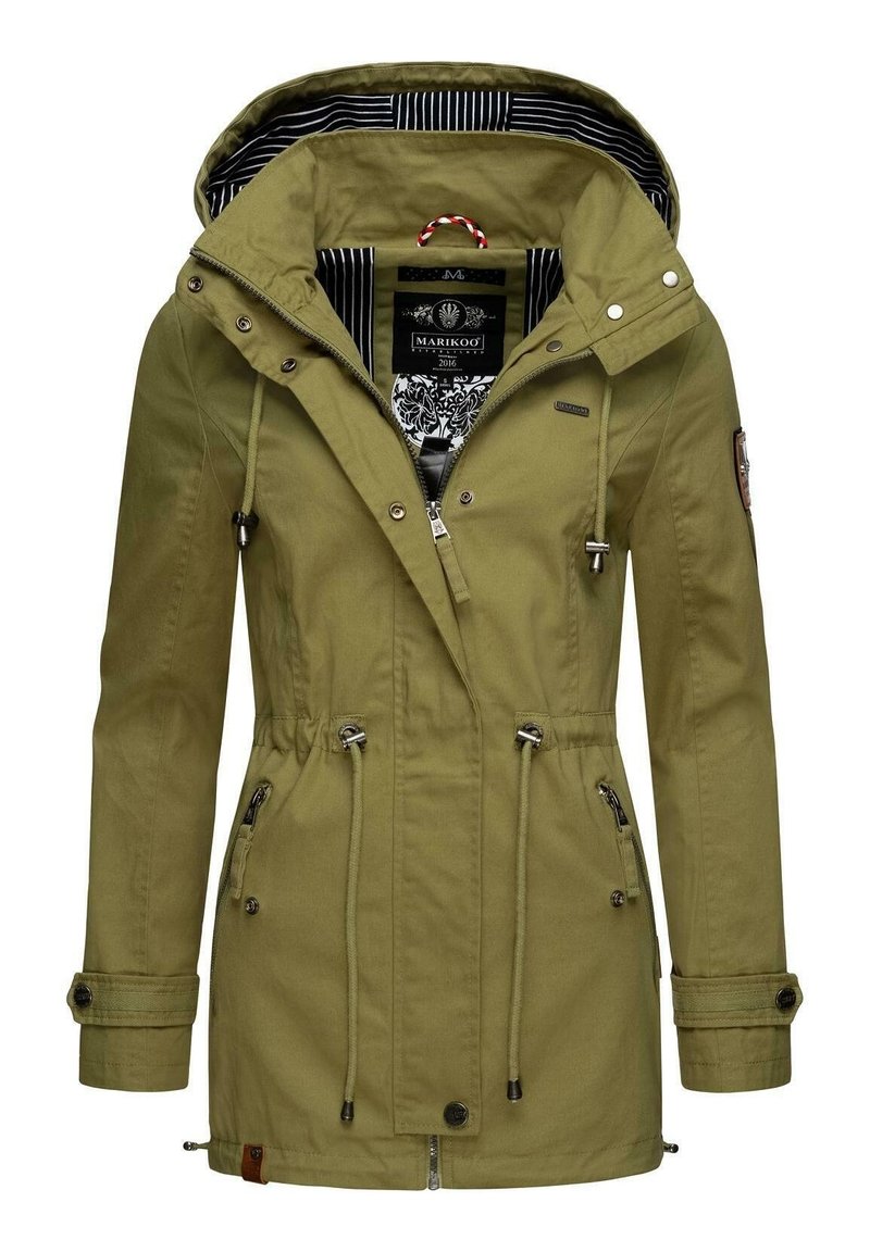 Marikoo Parka - mottled green