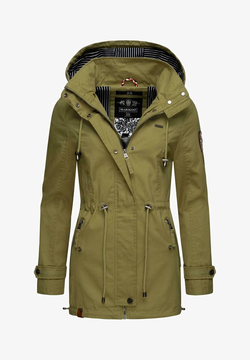 Marikoo Parka - mottled green