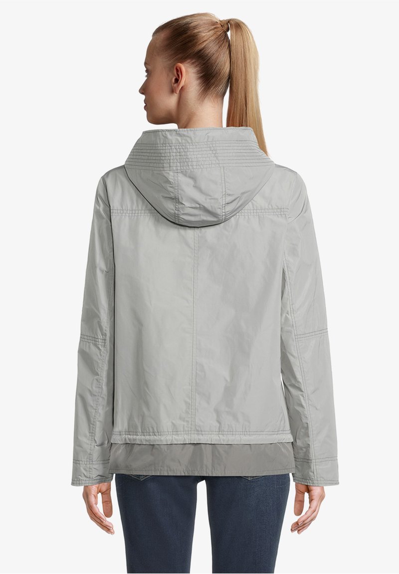 Damen Leichte Jacken | Amber & June MIT KAPUZE Regenjacke / wasserabweisende Jacke quarry/hellgrau - AY35091 Damen Leichte Jacken | Amber & June MIT KAPUZE Regenjacke / wasserabweisende Jacke quarry/hellgrau - AY35091
