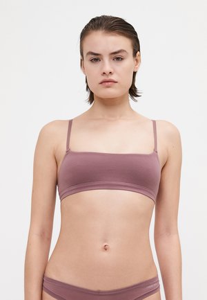 Organic Basics FLEX BRALETTE - Bustier - rose wood