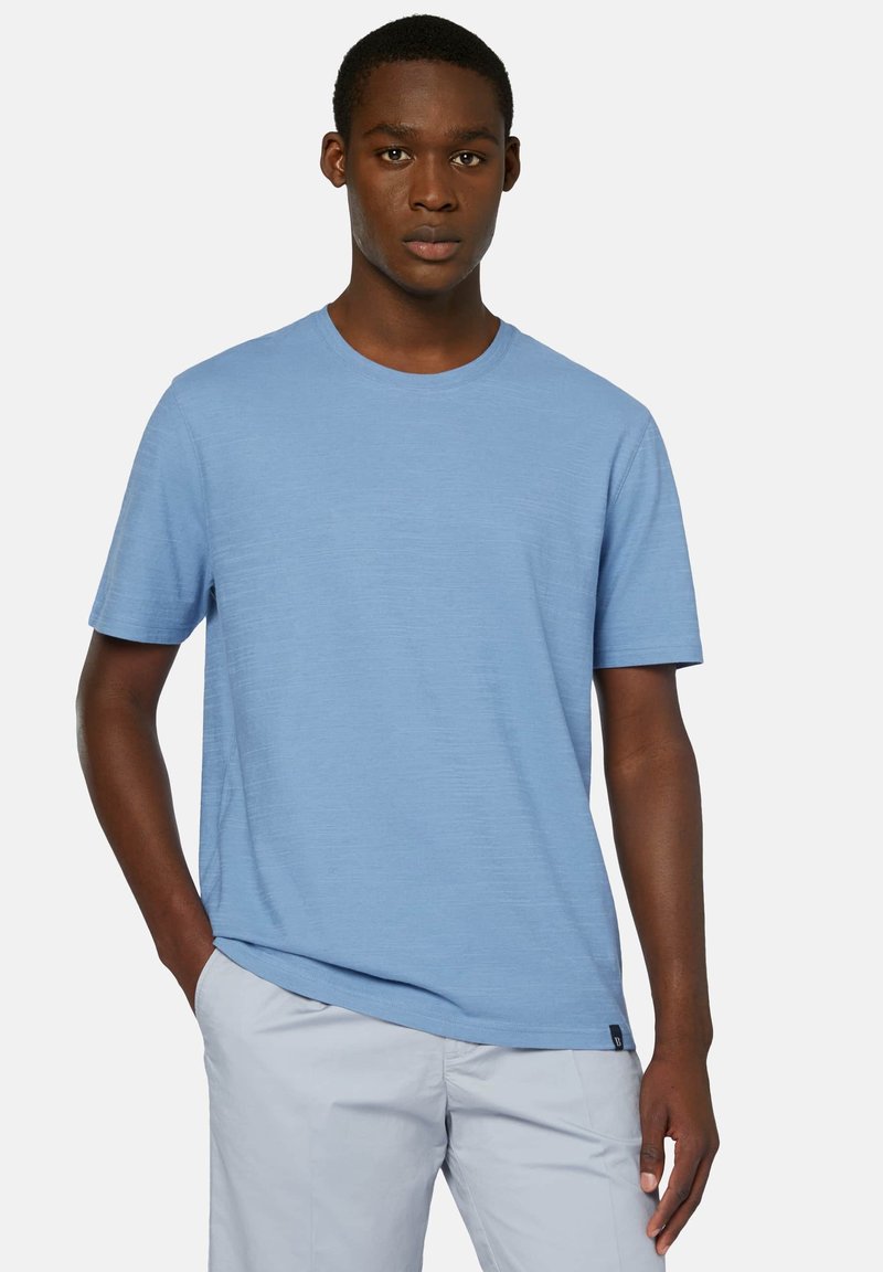Boggi Milano T-shirt basic - indigo