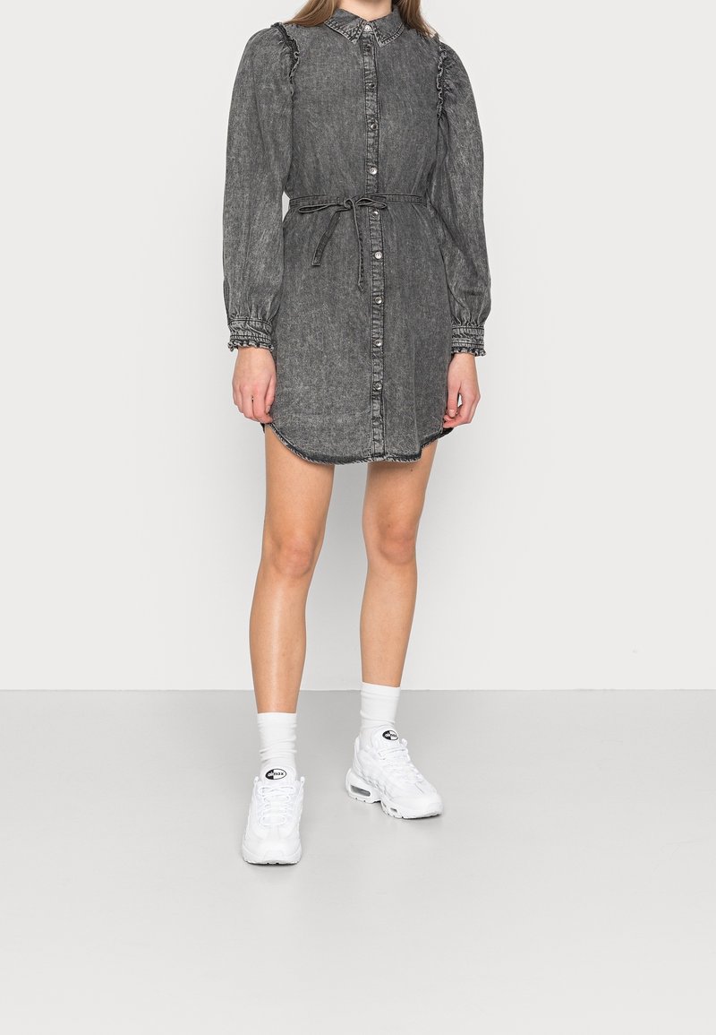ONLY Denim dress - black denim - (Pre-owned) - Zalando.ie