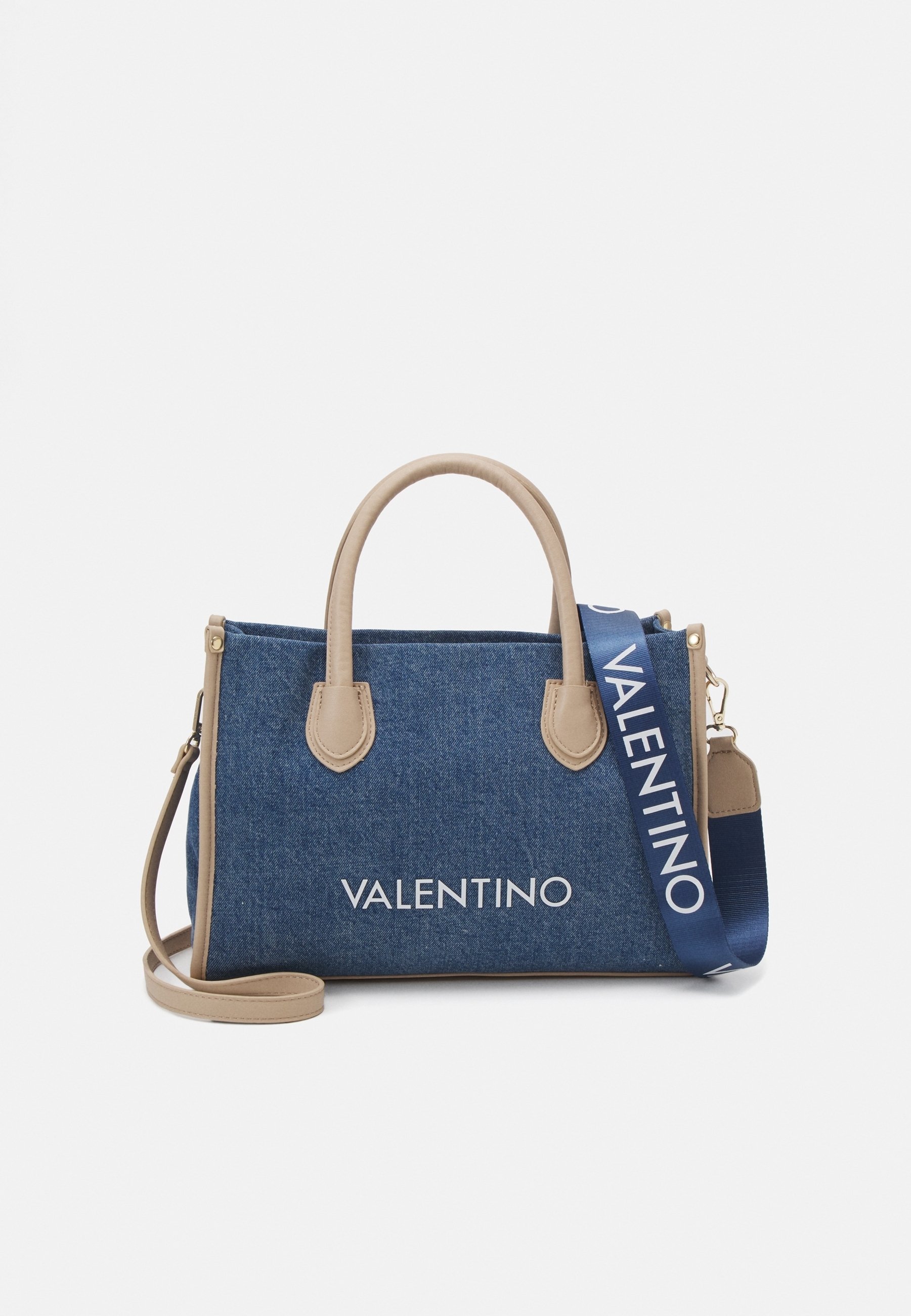 Sac à Dos Designer MARIO VALENTINO - Réf VBS2U804 - Bleu - Simili Cuir - Neuf Avec étiquettes