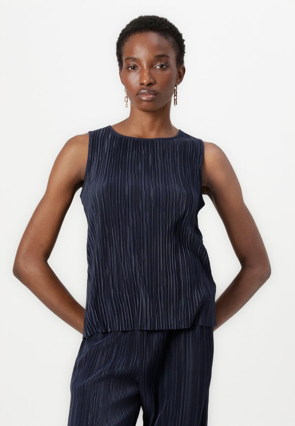PLISSE PULL ON PANT - Trousers - sky captain3