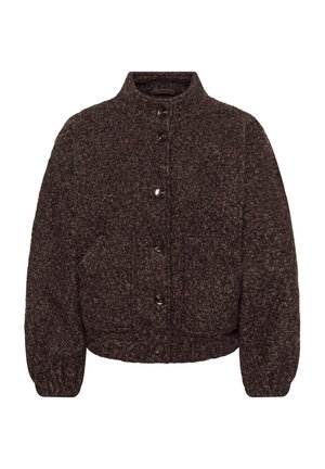 Kaffe, KALEONA BOMBER JACKET - Veste d'hiver - coffee bean melange