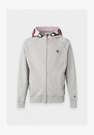 Icecream, CONES BONES ZIP THROUGH HOOD - Φούτερ με φερμουάρ - heather grey