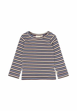 Petit Piao, PPSONG L_S TEE - Top s dlouhým rukávem - huckleberry multistriped