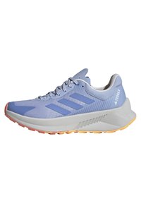 adidas Performance - TERREX SOULSTRIDE FLOW TRAIL - Sneakers laag - blue dawn/blue fusion/coral fusion Miniatuurafbeelding 1