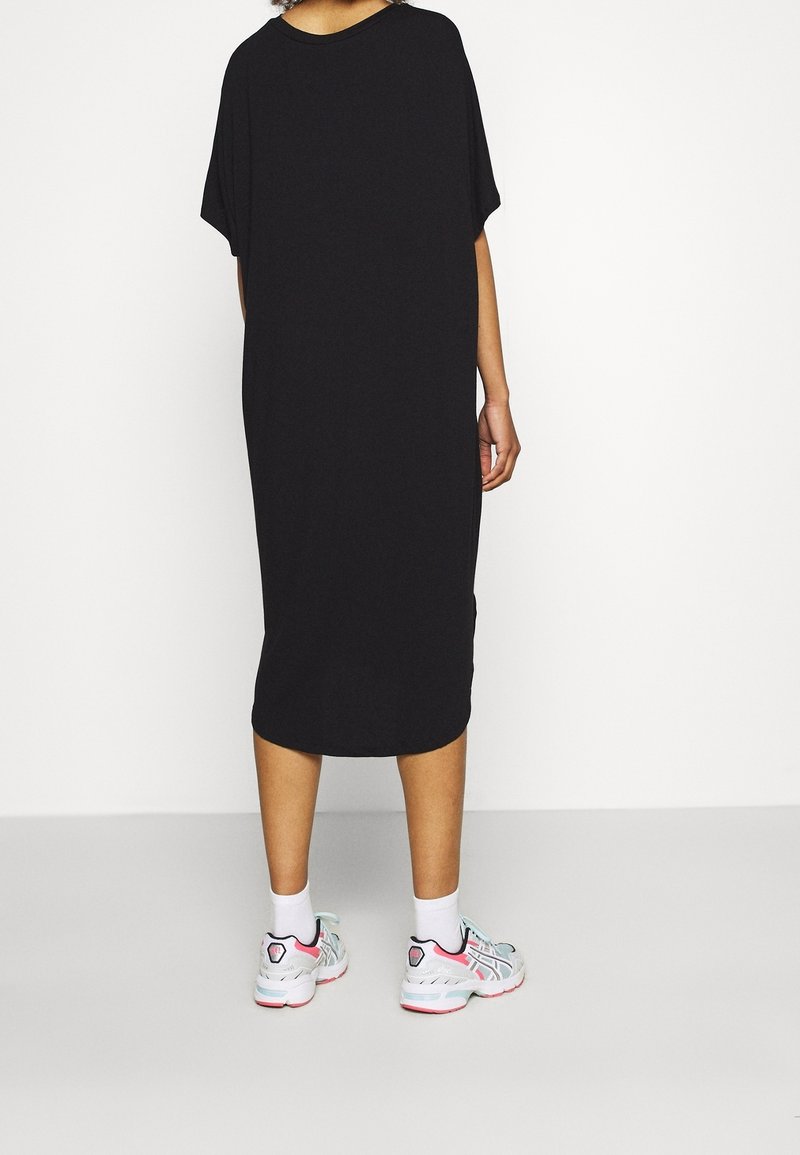 Monki Jersey dress - black - (Pre-owned) - Zalando.ie