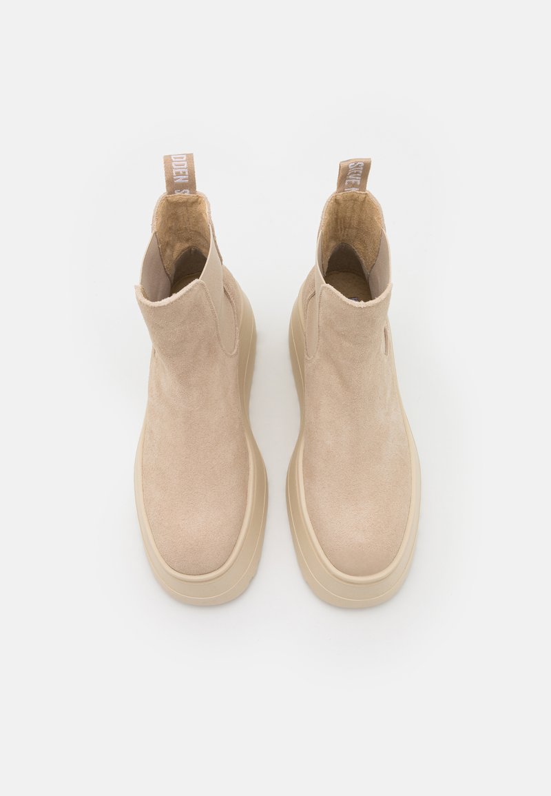 Steve Madden PEGASUS - Keilstiefelette - beige - Zalando.de