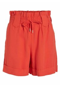 VILA HIGH WAIST - Shorts - valiant poppy