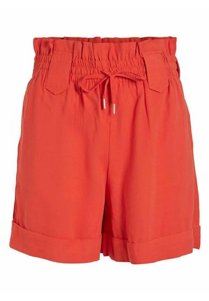 VILA HIGH WAIST - Short - valiant poppy