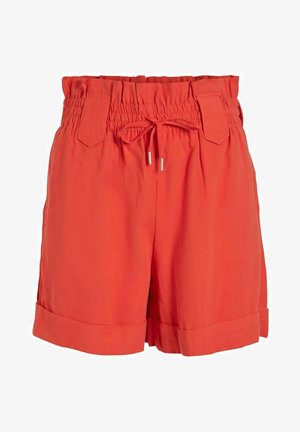 VILA HIGH WAIST - Short - valiant poppy