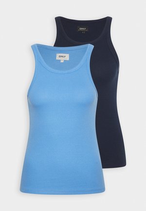 ONLY ONLLINDSAY TANK 2 PACK - Top - navy blazer/provence