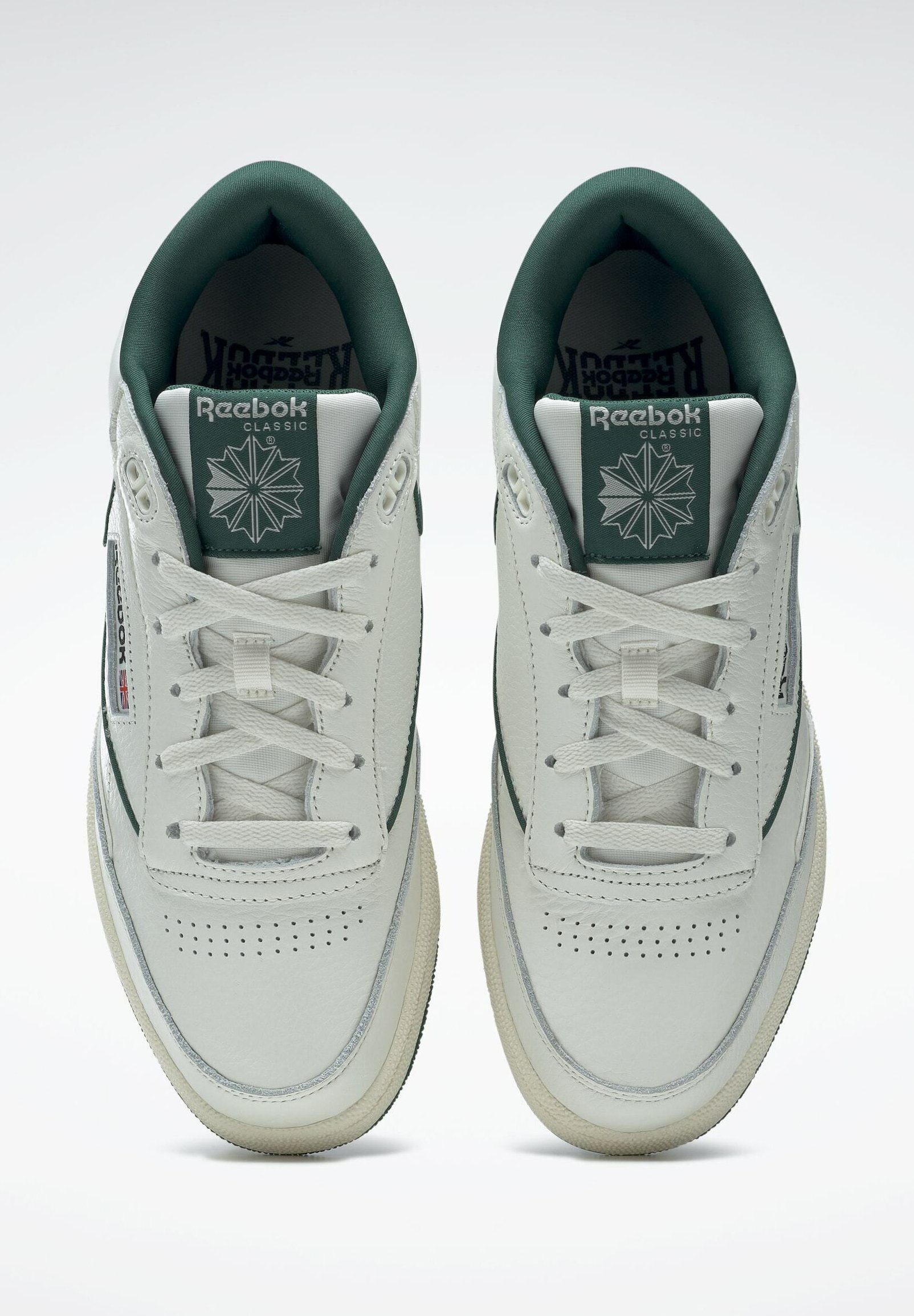 Reebok Classic CLUB C MID II - Trainers - white - Zalando.de