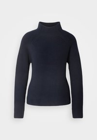 LONGSLEEVE STAND UP COLLAR - Pulover - deep blue sea