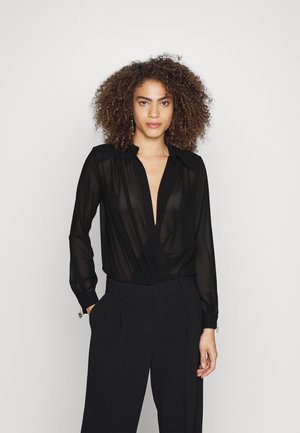 WOMEN'S BODY SHIRT - Button-down blouse - nero