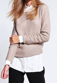 ONLY Neule - taupe